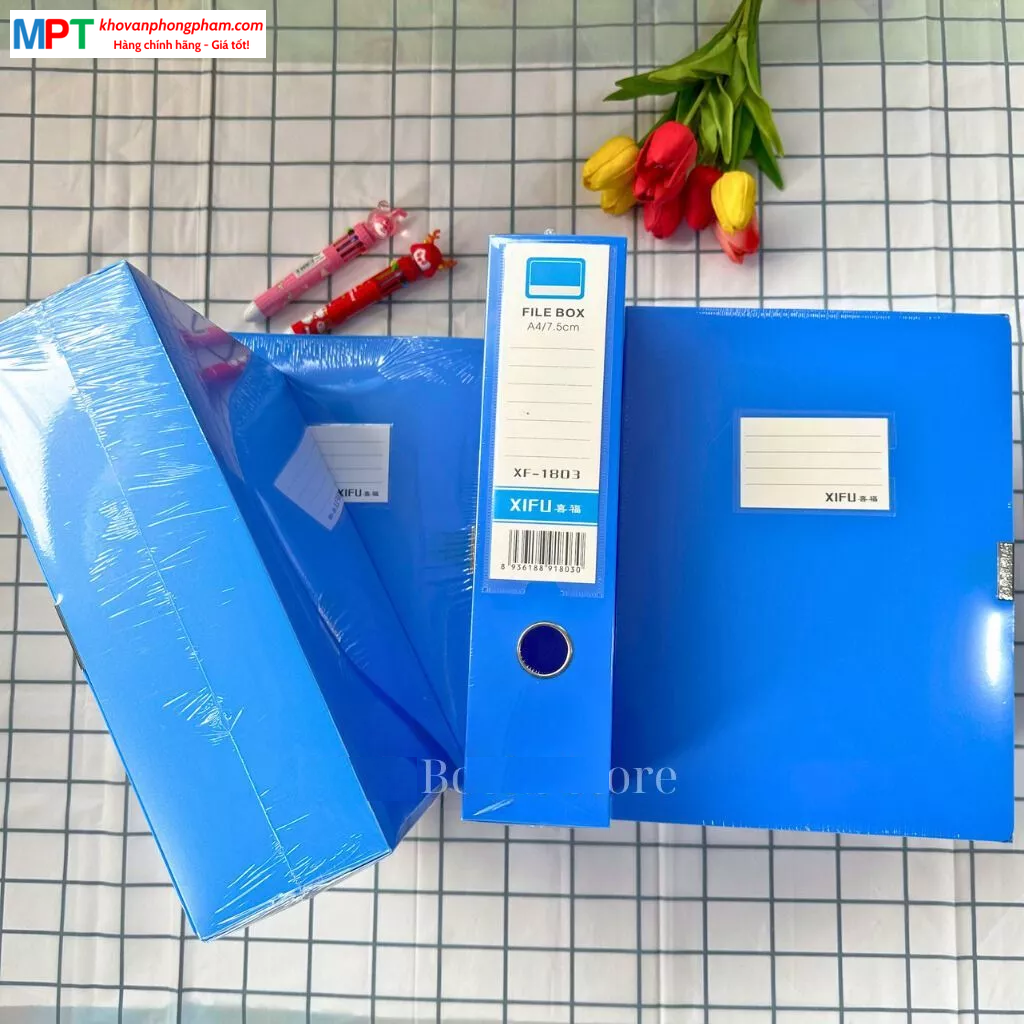 Cặp hộp nhựa 15cm XIFU XF-1805 - Kích thước: 30.5x22x15cm