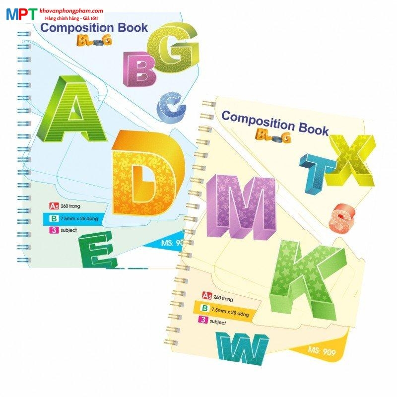 Sổ lò xo Klong A5 260 trang 909 (148x210mm)