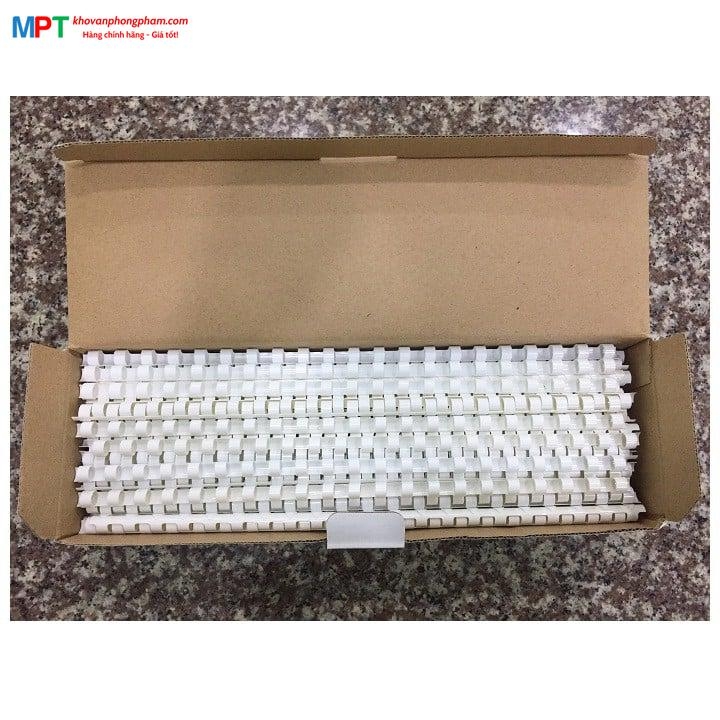 Lò xo nhựa 12mm đóng 80 tờ (Hộp 100 chiếc)