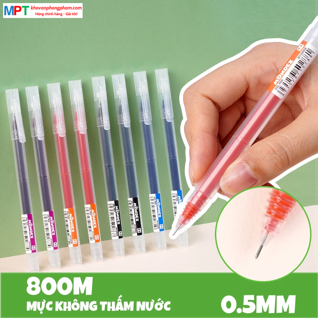 Bút gel MONDEZ M15005 Ngòi 0.5mm