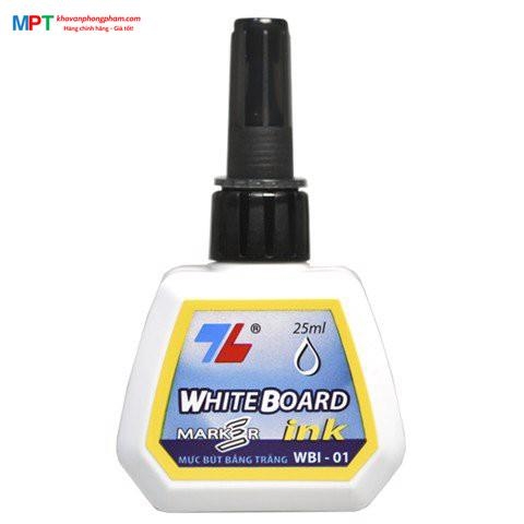 Mực bút viết bảng Thiên Long WBI-01 - dung tích 25ml, tiện lợi, mực tươi, khô nhanh