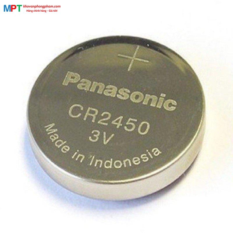 Pin cúc CR2450 Panasonic 3V Lithium