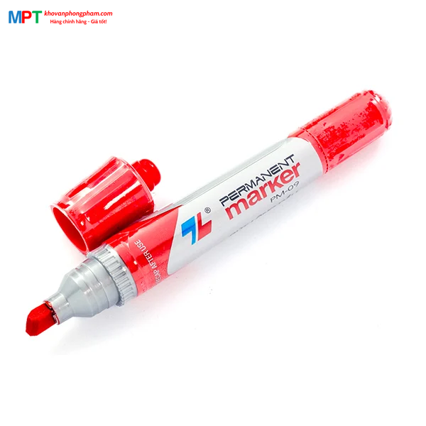 [TẶNG BÚT XÓA] Hộp 10 Bút lông dầu Thiên Long PM-09