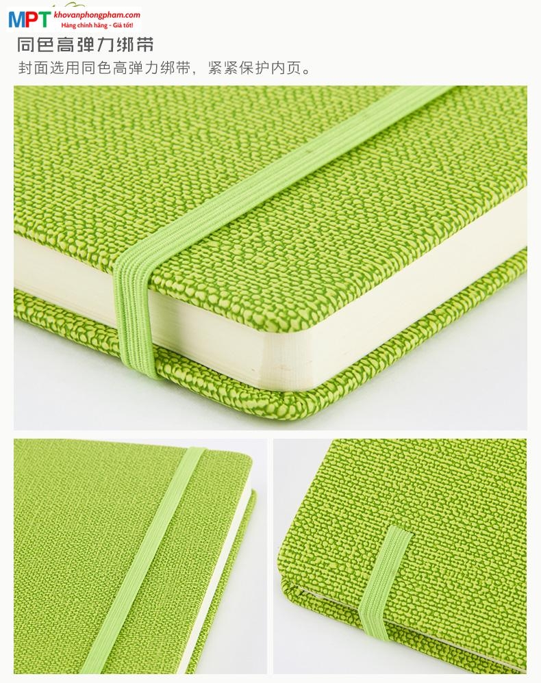 Sổ bìa da Heeton A50-863 khổ A6 (90x140mm)