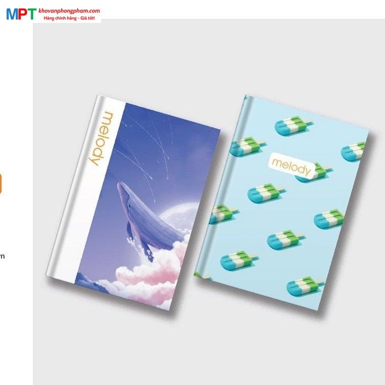 Sổ bìa bồi Melody 5 - 160 trang 7383 (Kích thước 135x195mm)
