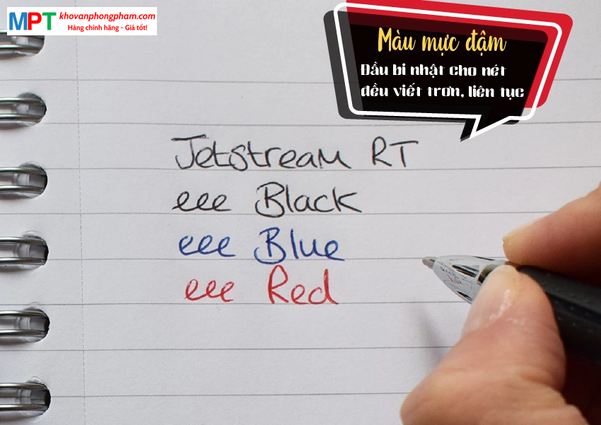 [MUA 12 CÁI TẶNG 1 CÁI] Bút bi Uni Jetstream SX-210 Ngòi 1.0mm đậy nắp - Mực xanh (Nhập khẩu bởi Cty Thái Á)