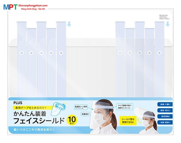 Tấm kính chắn giọt bắn Plus Chính Hãng (không cần mũ)