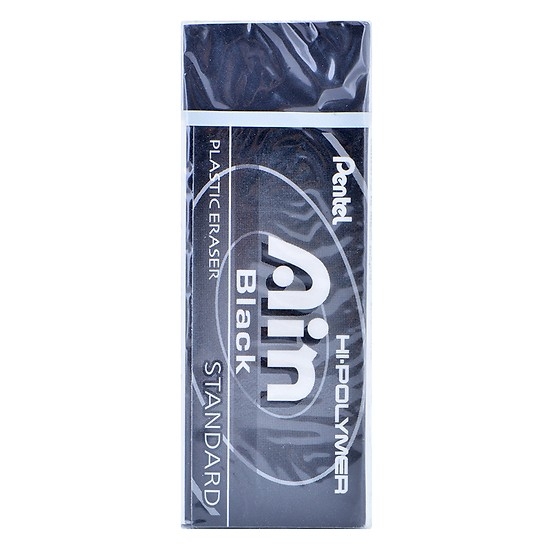 [Mua 4 tặng 1] Tẩy Chì Pentel Ain ZEAH06AT - Màu đen nhỡ