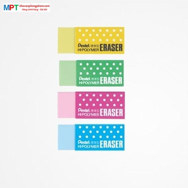 [Mua 4 tặng 1] Tẩy chì nhiều màu Pentel ZEH-05S (viên nhỡ)