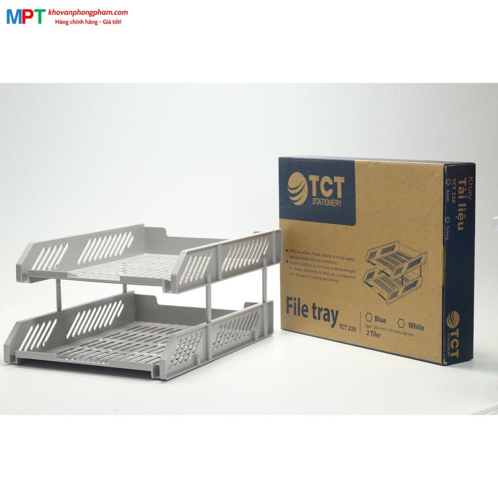 Khay tài liệu 2 tầng TCT-220