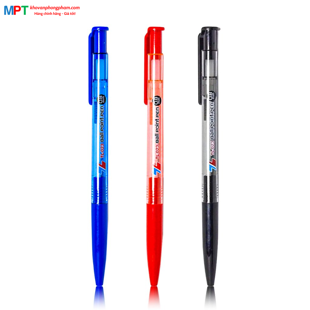 [SIÊU RẺ] Bút bi Thiên Long TL-023 nét 0.8mm (KM: Mua 10 tặng 1, mua 20 tặng 3)