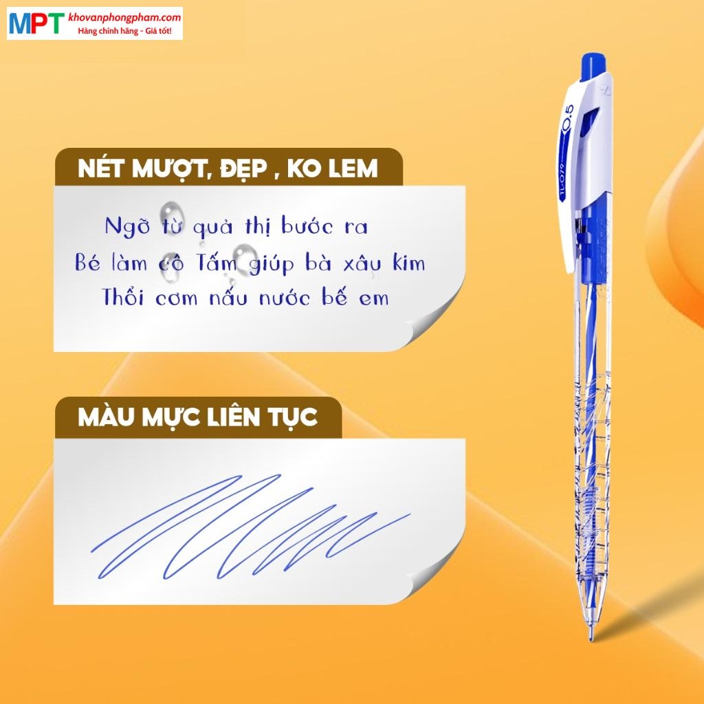 [GIÁ 1K...] Bút bi Thiên Long TL-079 nét 0.5mm (KM: Mua 10 tặng 1, mua 20 tặng 4)