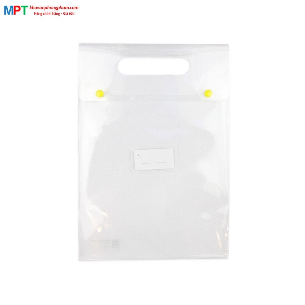 Túi tài liệu dọc 2 cúc S16 khổ A4 Hồng Hà 6624