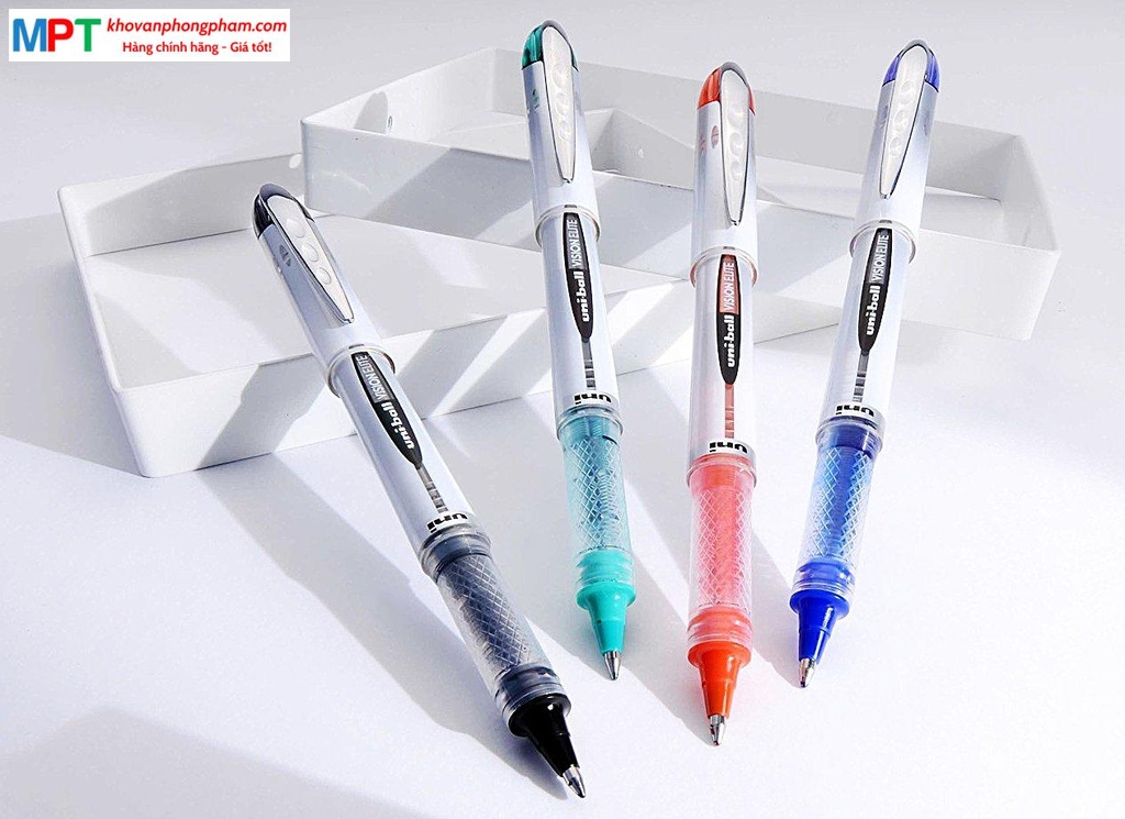 [MUA 12 CÁI TẶNG 1 CÁI] Bút gel Uni-ball Vision Elite UB-200 ngòi 0.8mm (Nhập khẩu bởi Cty Thái Á)