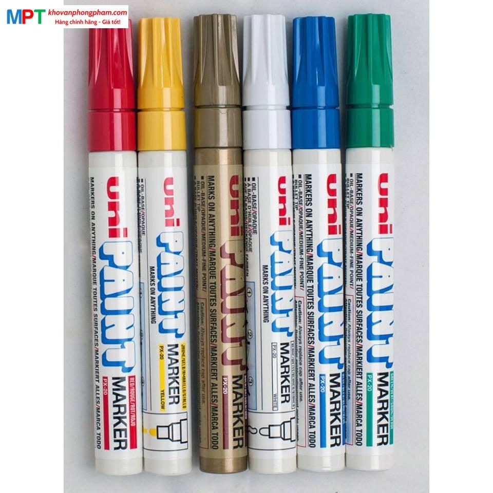 [CHÍNH HÃNG] Bút sơn Uni Paint Marker PX-20 nét 2.2-2.8mm
