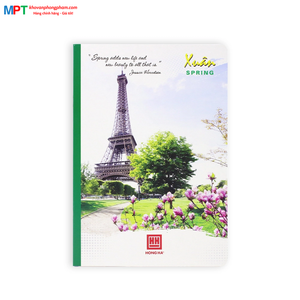 Lốc 10 Vở Hồng Hà 72 trang 1004 Pupil bốn mùa (Dòng kẻ ngang) - Tặng bút bi cao cấp hoặc túi Clear
