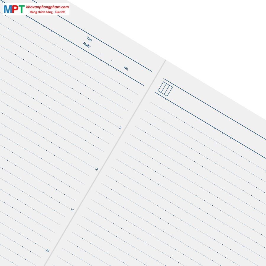 Vở A4 Campus Visionary 200 trang - dòng kẻ ngang có chấm