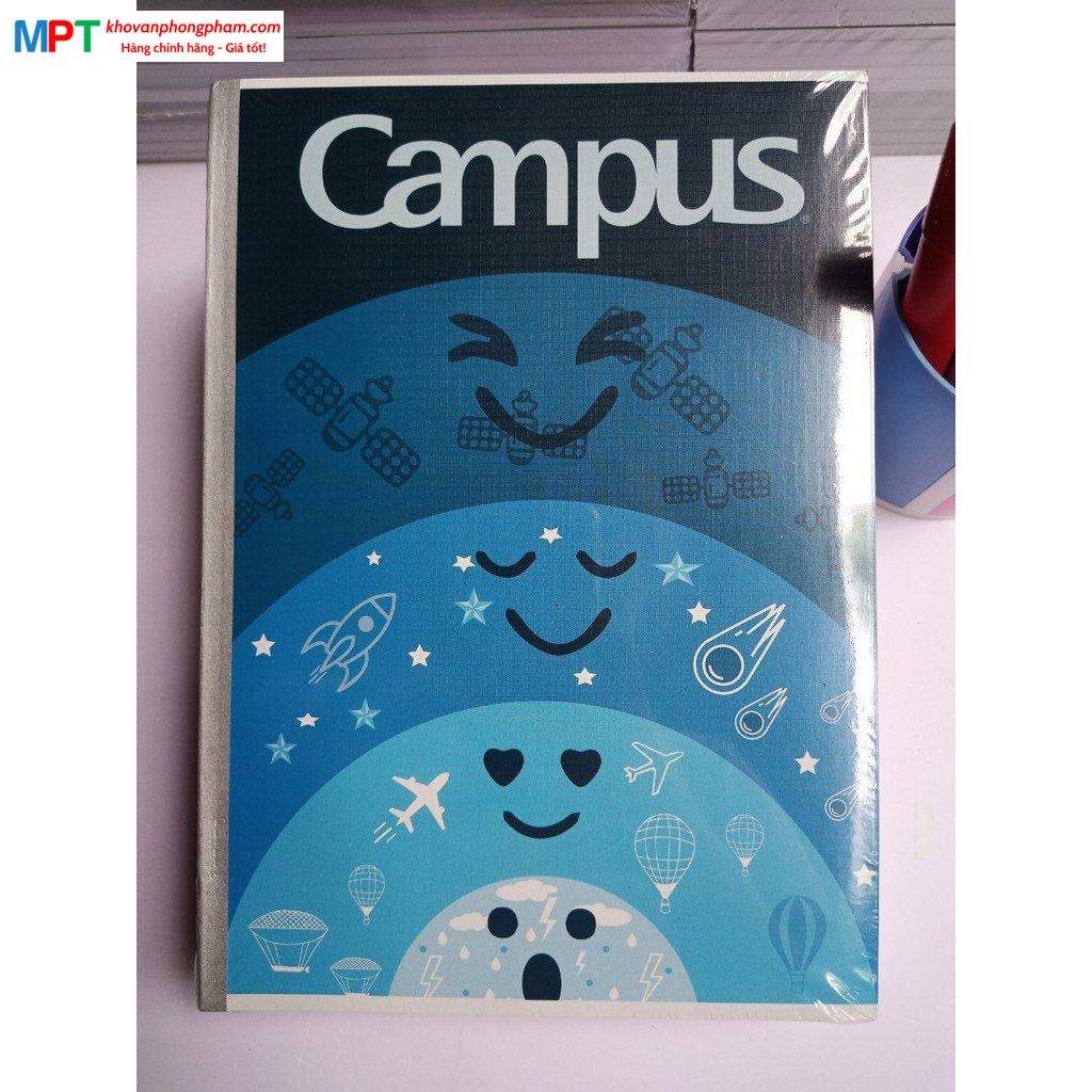 Vở kẻ ngang có chấm Campus EARTH 200 trang - Mua 5 quyển tặng 1 bút bi