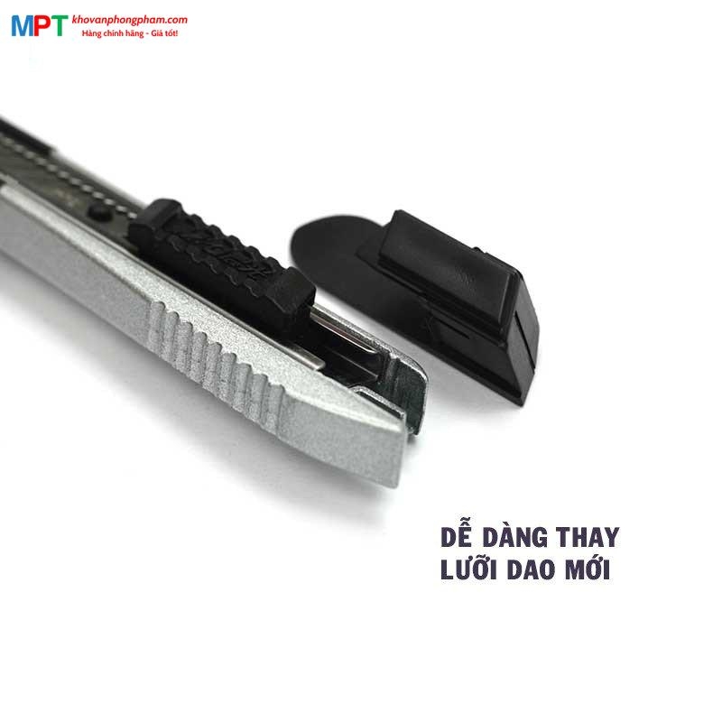 Dao rọc giấy to M&G ASS91360 180mm - thân thép siêu chắc chắn