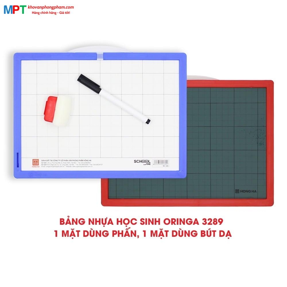 Bảng học sinh Hồng Hà 3289 - Dùng bút dạ và phấn trắng