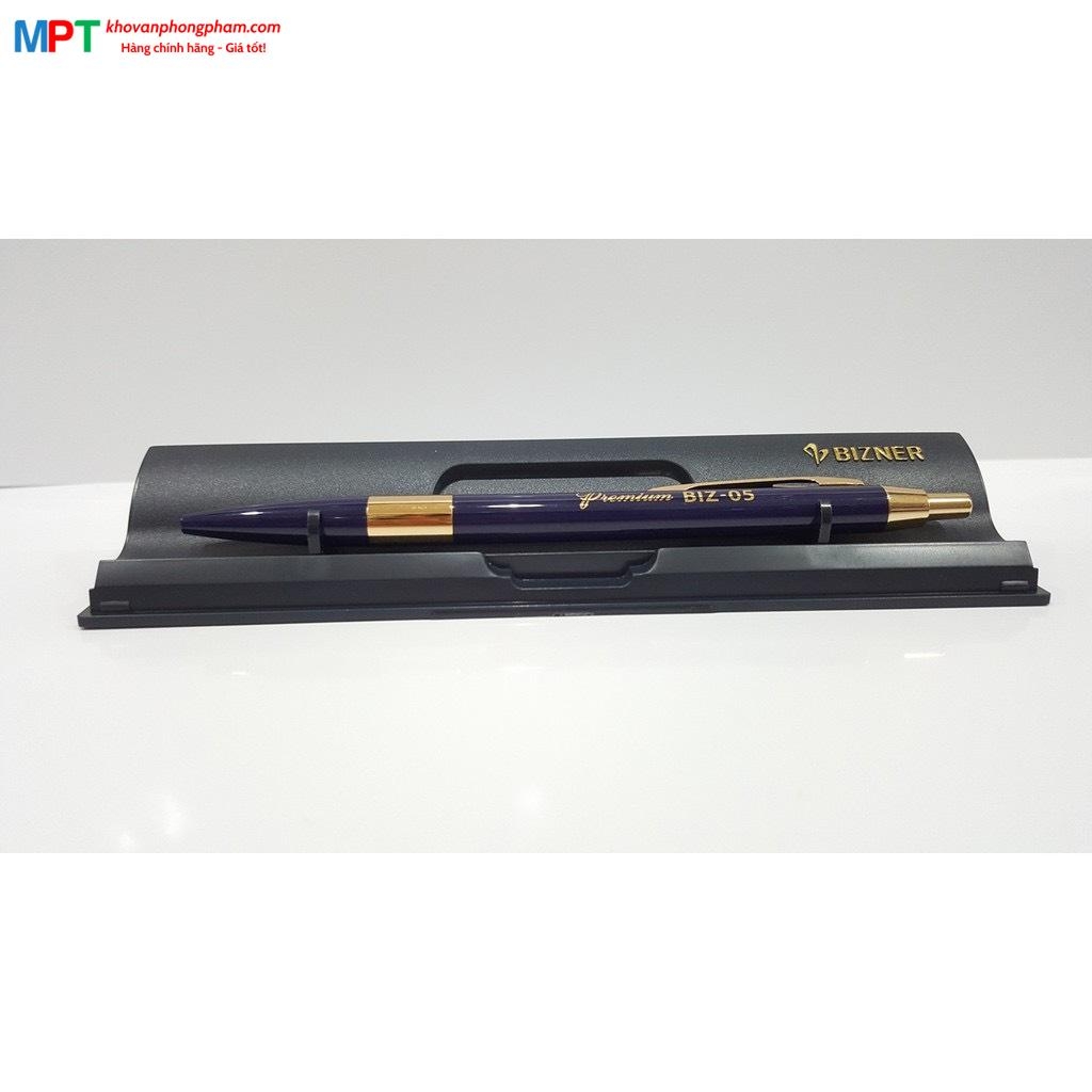 Bút bi BIZNER BIZ-05 nét 0.7mm - Mực xanh (Có hộp nhựa đi kèm)
