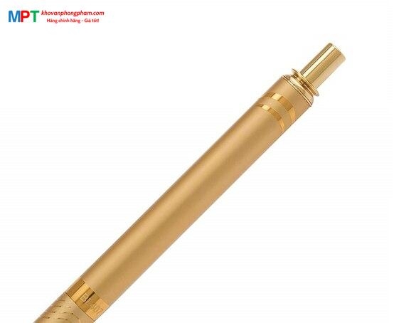 [CHÍNH HÃNG - Do GOLDEN PEN NK] Bút ký cao cấp Pentel BL407X-C thân mạ vàng nét 0.7mm - Mực xanh