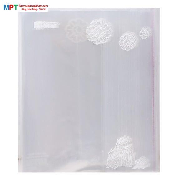 Nilon Bọc vở ô ly và SGK Hồng Hà 3245 - Kích thước: 170x240mm