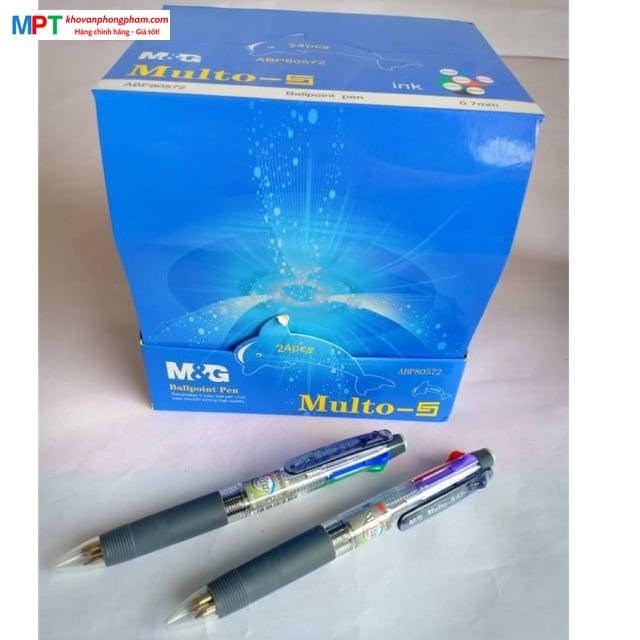 Bút bi 5 màu M&G ABP80572