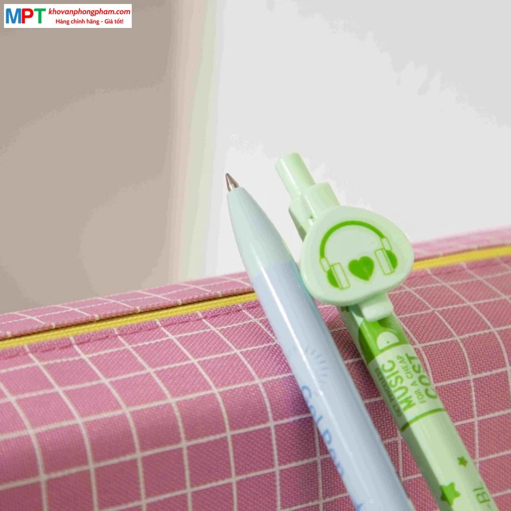 [MUA 10 TẶNG BÚT CHÌ] Bút gel Deli G17-BL ngòi 0.5mm - Mực xanh vỏ nhiều màu