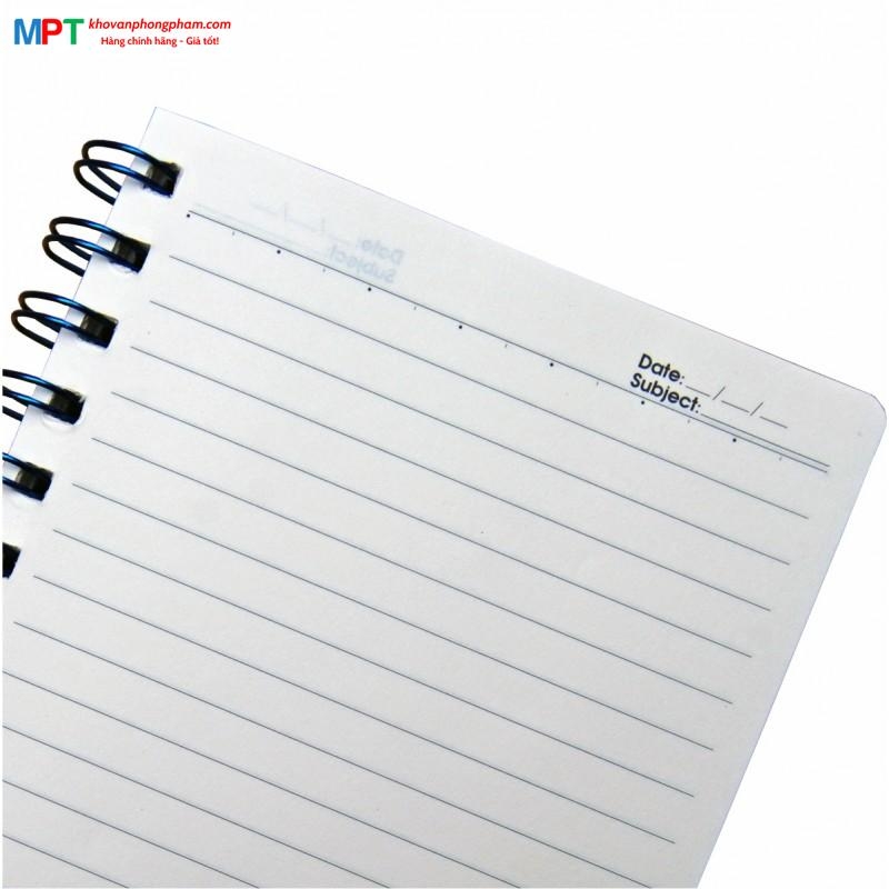 Sổ lò xo Klong kép dọc khổ B6 200 trang 938 - Định lượng 70gsm - Kích thước 125x175mm