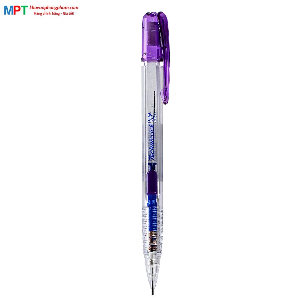 [CHÍNH HÃNG - DO GOLDEN PEN NHẬP KHẨU] Bút chì kim bấm giữa thân trong Pentel PD107T nét 0.7mm