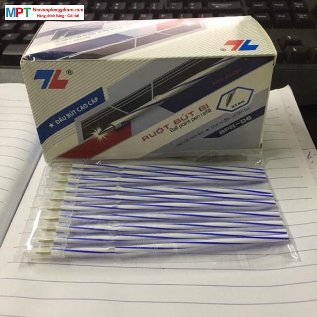 Combo 10 Ruột bút bi Thiên Long BPR-06 - Dùng thay thế cho bút TL-027