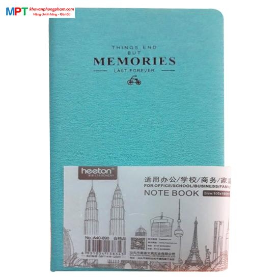 Sổ bìa da Heeton A40-890 khổ A6 (105x190mm)