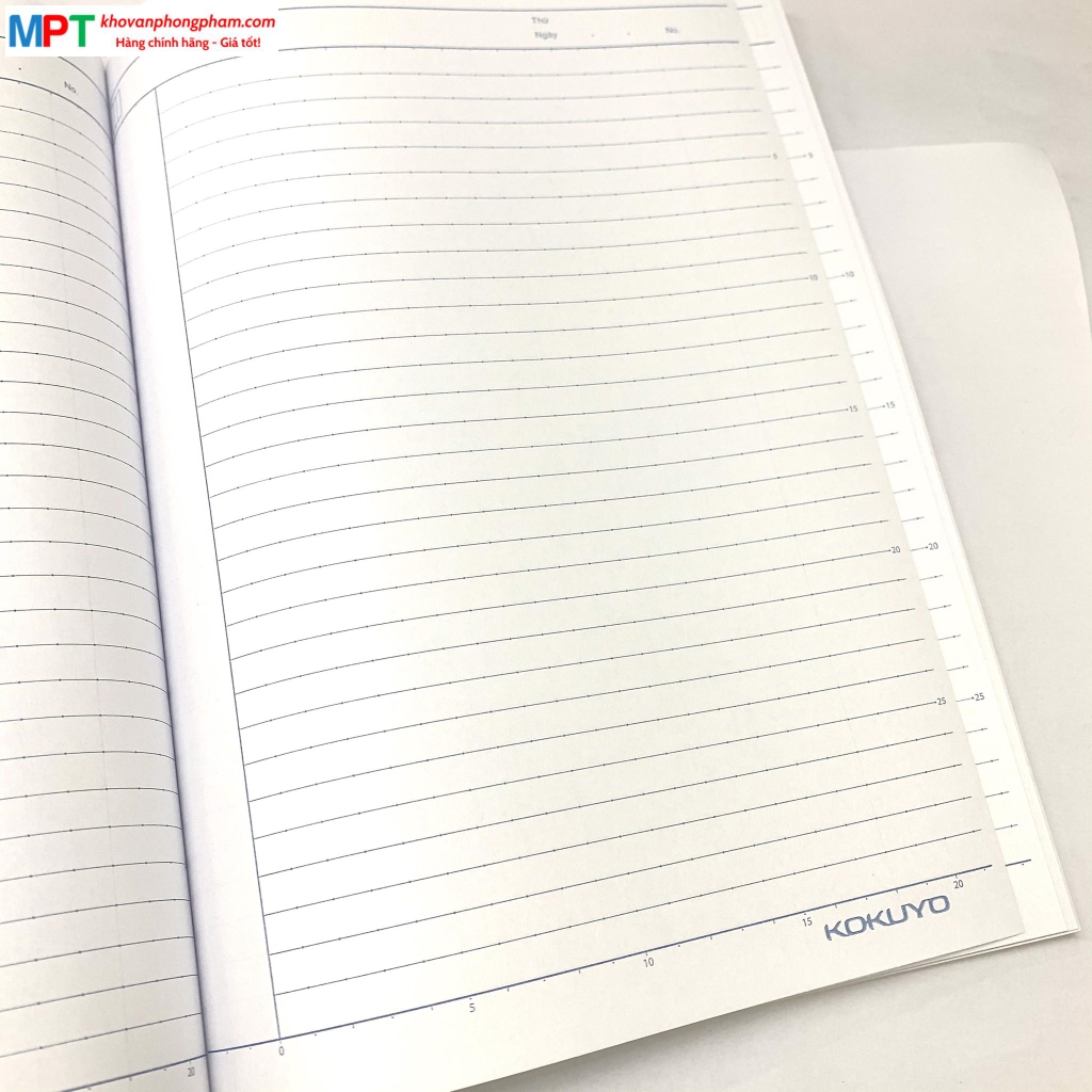 Vở kẻ ngang có chấm Campus Mode & Cool 120 trang - Mua 10 quyển tặng bút bi