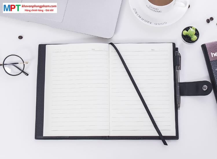 Sổ bìa da Heeton A16-833 khổ B5 (KT: 180x260mm)