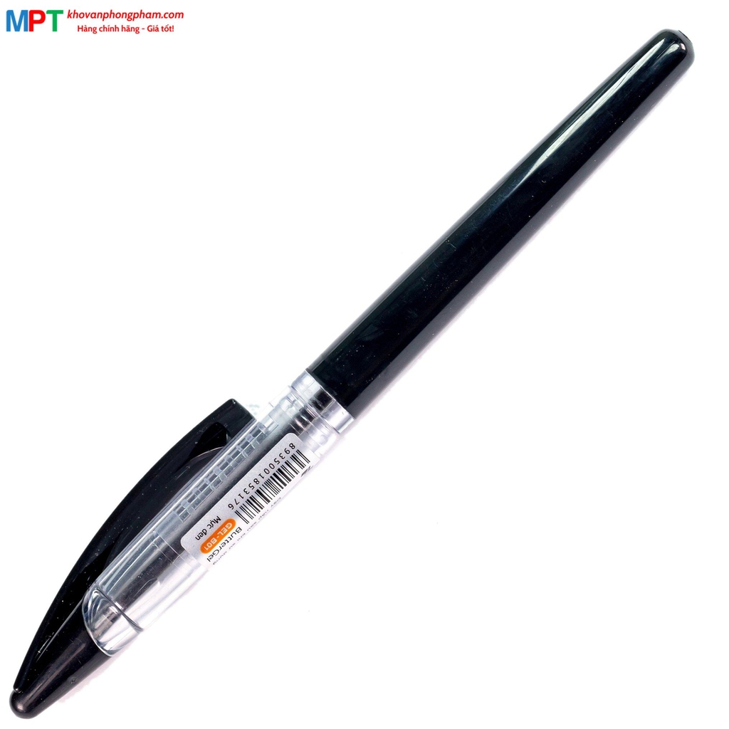 Hộp 10 Bút Gel B Thiên Long GEL-B01 ngòi 0.6mm - Bút B Master B01 - Tặng bút xoá