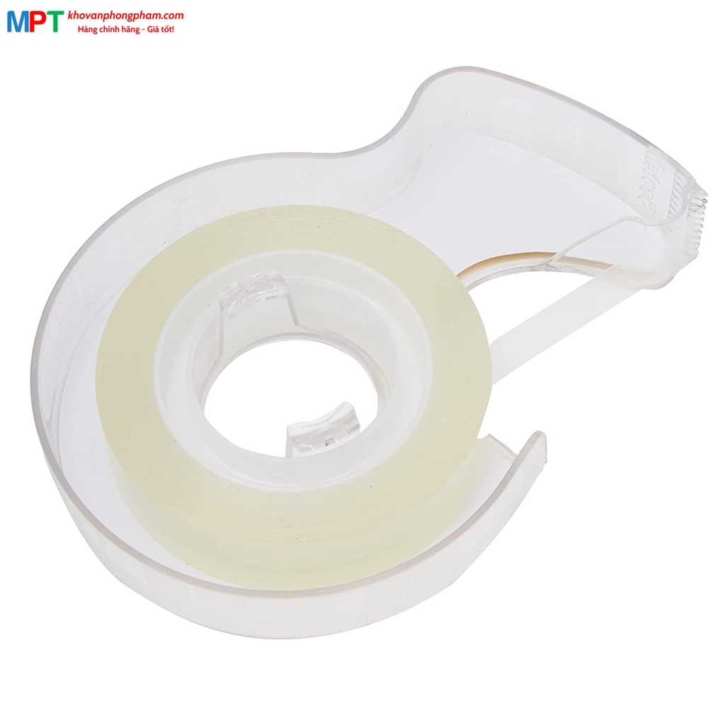 Băng dính 2 mặt trong suốt Silicon 3M Scoth 12.7mm x 11.4m Cat.137