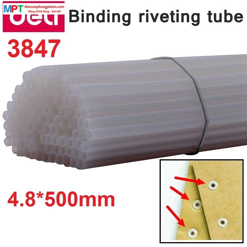 Suốt nhựa cho máy khoan và đóng chứng từ Deli 3847 (đường kính 4.8mm)