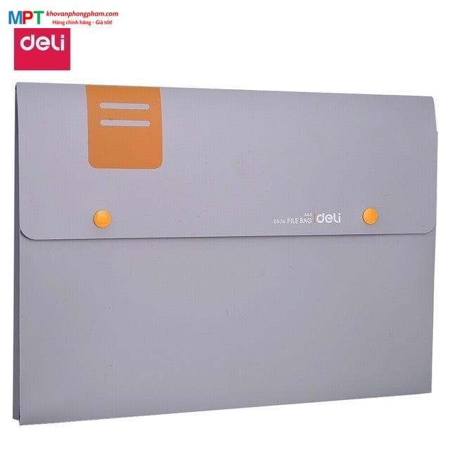 Cặp 1 ngăn Deli 5576