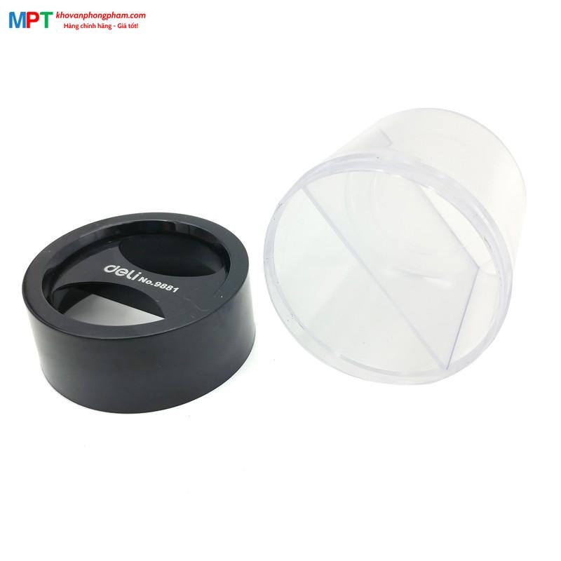 Hộp đựng ghim Deli 9881 φ58*75MM