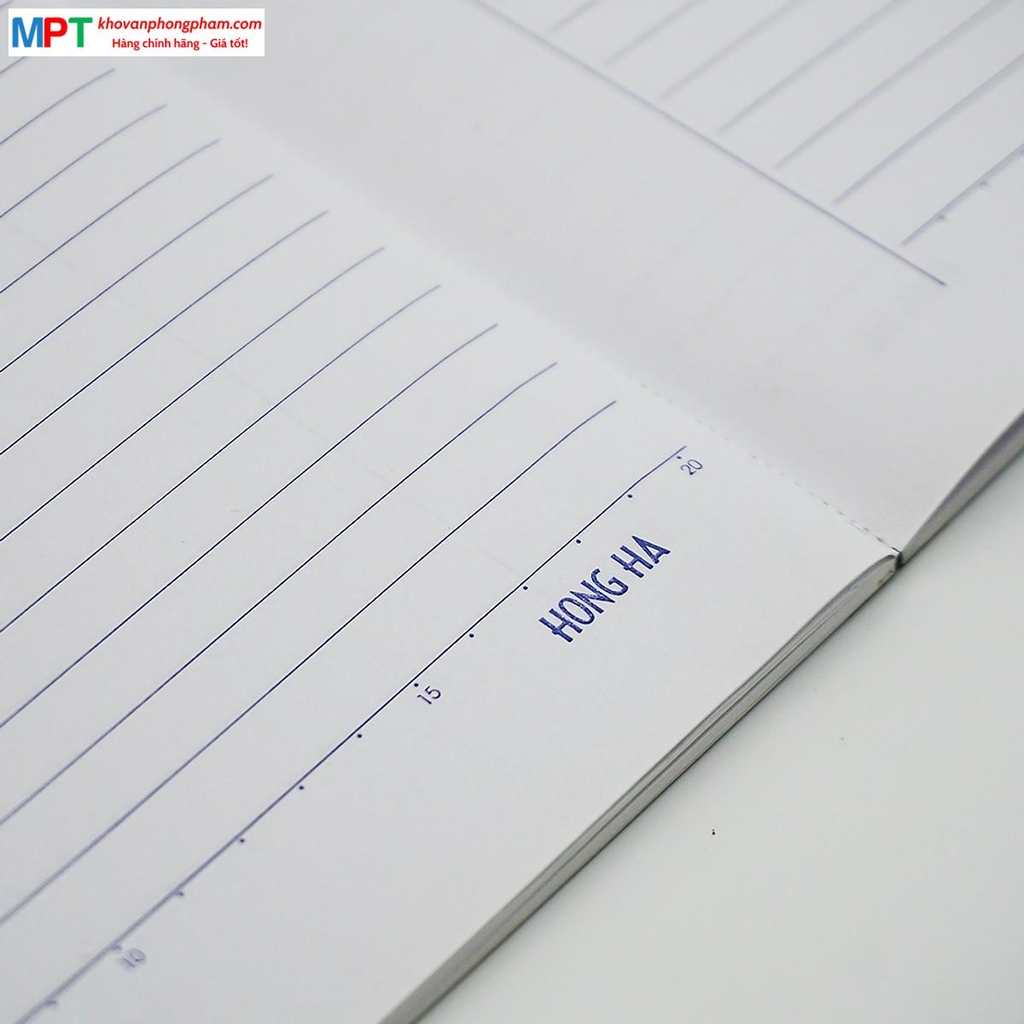 Vở Hồng Hà 120tr 1080 (Kẻ Ngang) - Mua 10 tặng 5 (Mua 01 thùng 120 quyển tặng thêm 15 quyển)