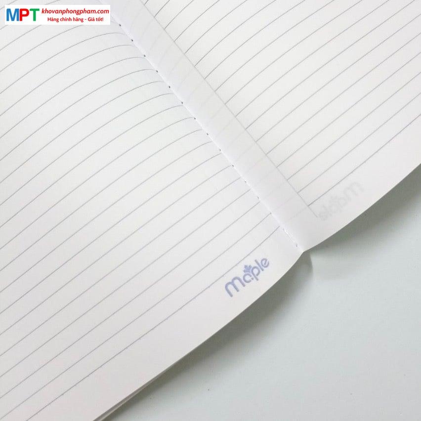 Sổ bìa bồi may gáy Maple 300 trang NBB.A4BIC300