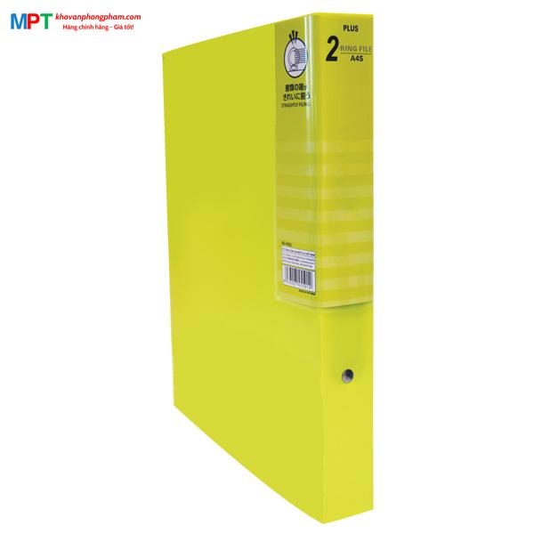 File còng Plus O-Ring gáy dày 3.9cm - Chứa được 210 tờ giấy A4 - 6 màu lựa chọn (Bìa 2-Ring)