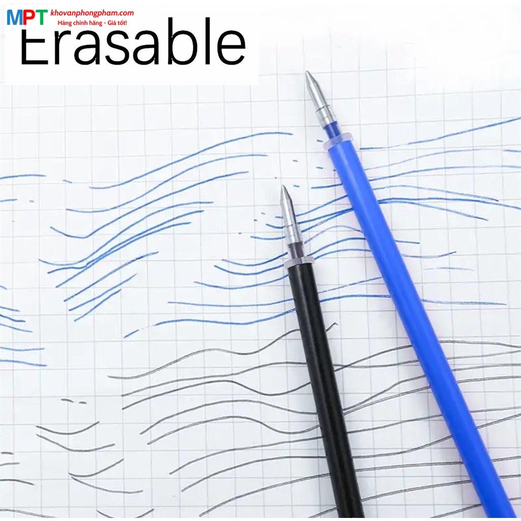 Vỉ 2 ruột bút gel xóa được M&G 3005 nét 0.5mm