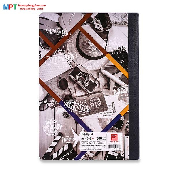 Sổ bìa bồi Hồng Hà Subject A4 300 trang 4588