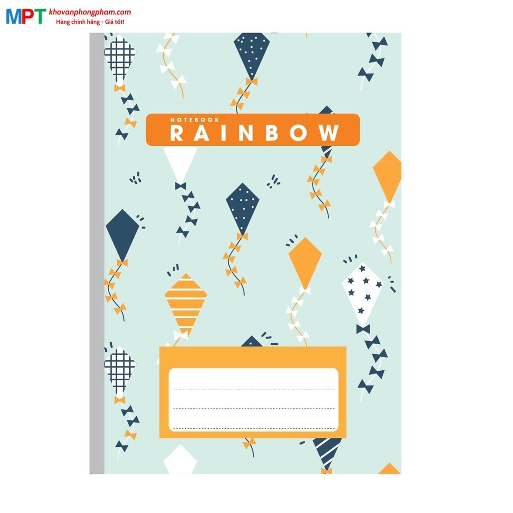 Sổ may gáy Rainbow A4 Hải Tiến 200 trang 3859 - Bìa bồi cao cấp