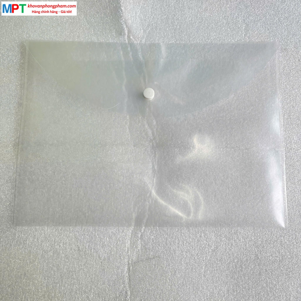 Túi clear bag khổ B5 TCTA5 - Kích thước 20 x 27.5cm - Đựng vừa vở, giấy khổ B5