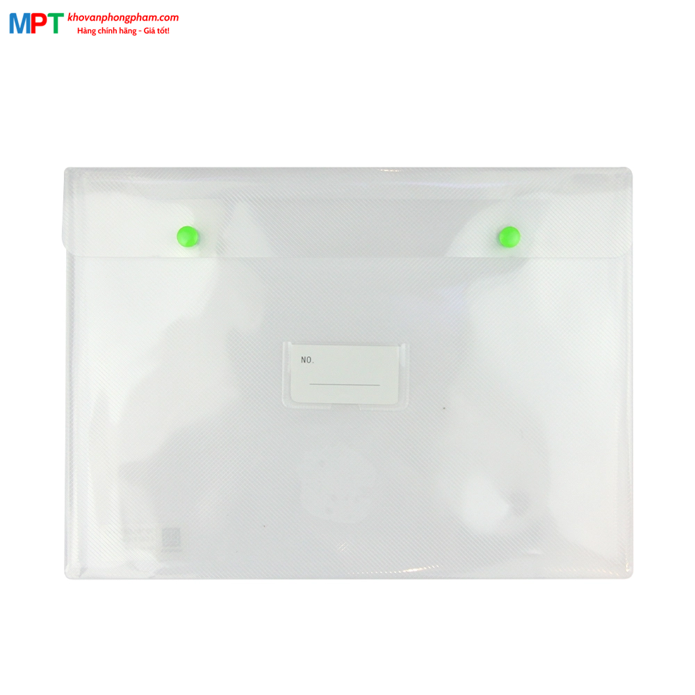 Túi tài liệu ngang 2 cúc S15 khổ A4 Hồng Hà 6623