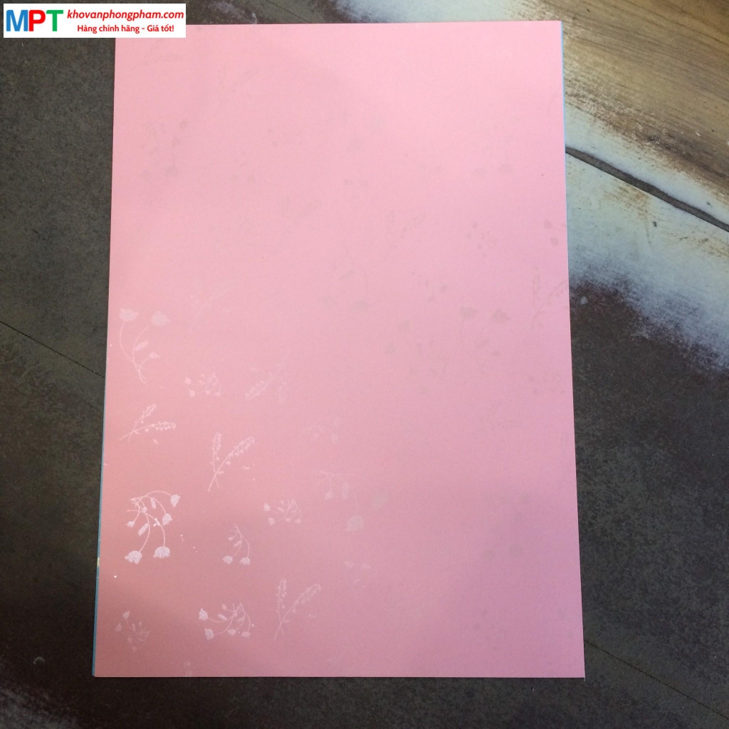 Bìa vân thơm A4 ĐL180gsm (Giấy bìa thơm)