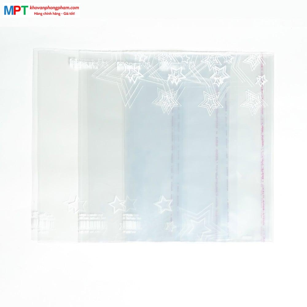 Nilon Bọc vở kẻ ngang Hồng Hà 3157 - Kích thước: 175x250mm